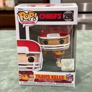 Funko Pop NFL Travis Kelce #298 Kansas City Chiefs Vinyl Figure NIB